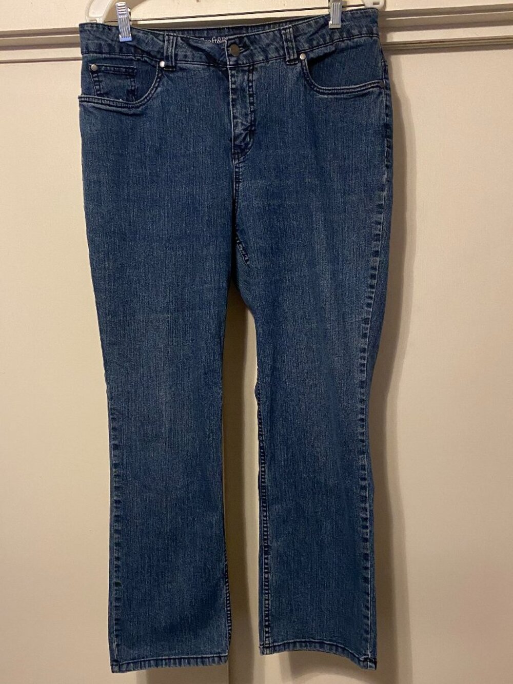 Croft & Barrow, natural fit, stretch jeans, size 14S